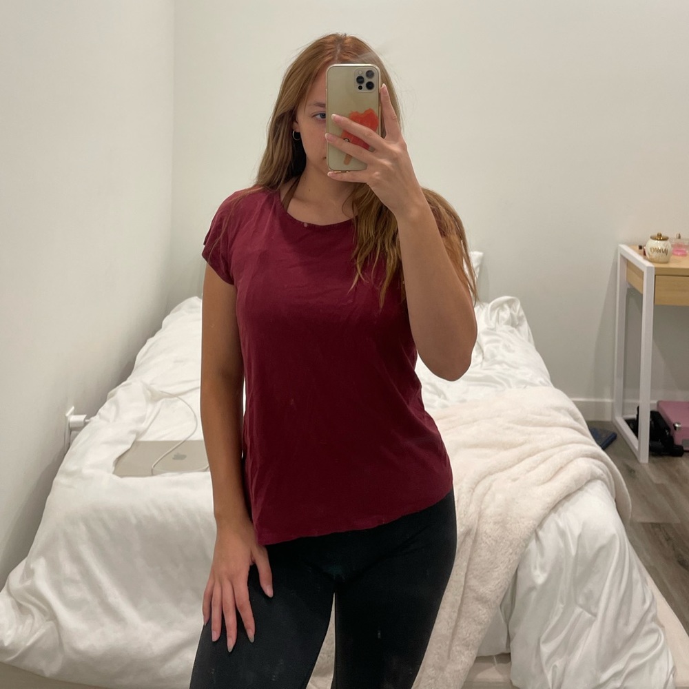 Basic red shirt
